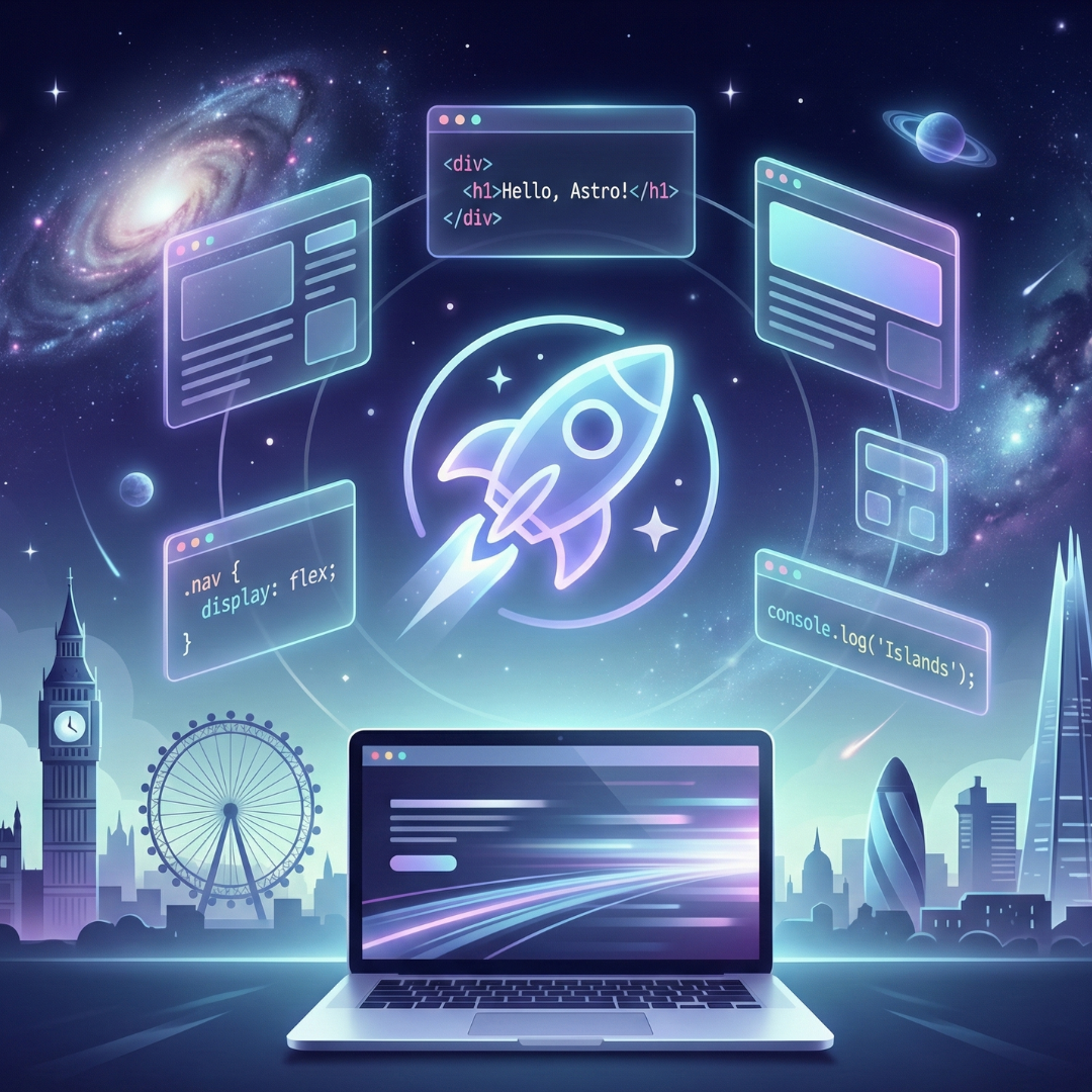 Astro Web Development Hero Image