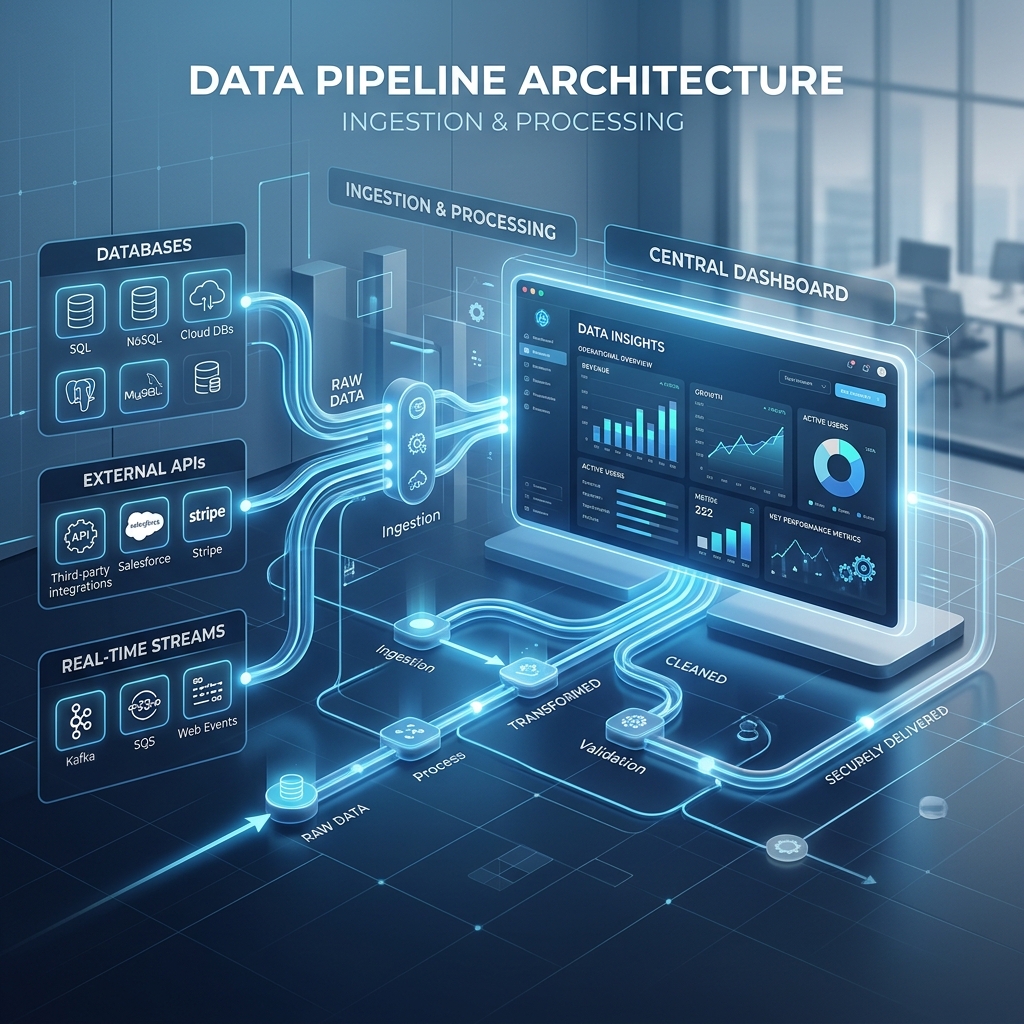 Business intelligence dashboards and analytics